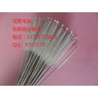 尼龍管道刷，鐵絲扭刷，白色試管刷